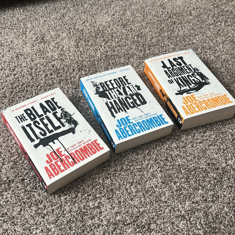 The First Law Trilogy by Joe Abercrombie BRAND NEW!